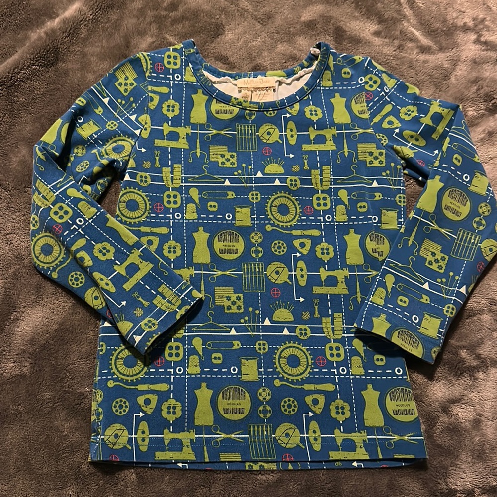 Matilda Jane It’s a Wonderful Parade Sew Cute Sewing Theme Top size 2